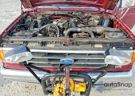 1991 Ford Bronco U100 из США, поврежденный, VIN 1FMEU15Y7MLA63837